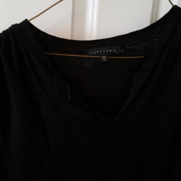 Oversized tied sleeved top - Picture 2 of 3